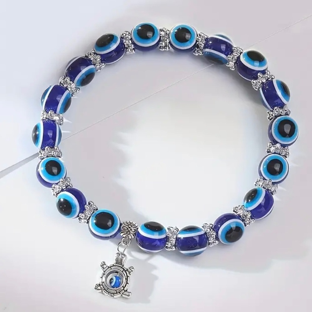 Boho Turtle/ Shape Pendant Beaded Anklet Ocean Style Ankle Bracelet 1pc